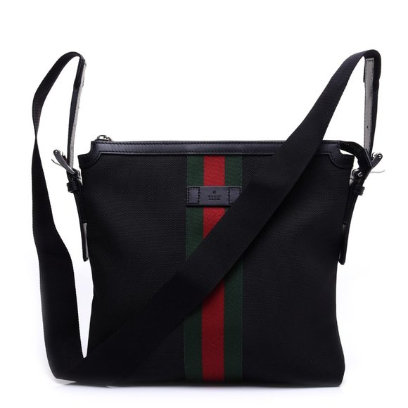 Gucci Bags Gucci Techno Canvas  Medium Messenger Bag In Black Poshmark